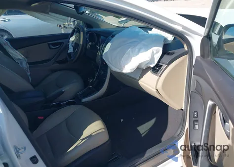 2014 Hyundai Elantra Limited из США, поврежденный, VIN 5NPDH4AE1EH511755